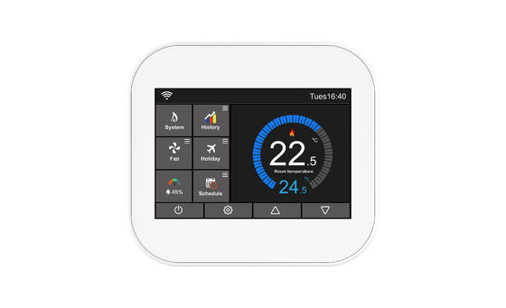 Tuya Smart Thermostat Unité de commande de la bobine du ventilateur HVAC Climatisation centrale Système de chauffage électrique