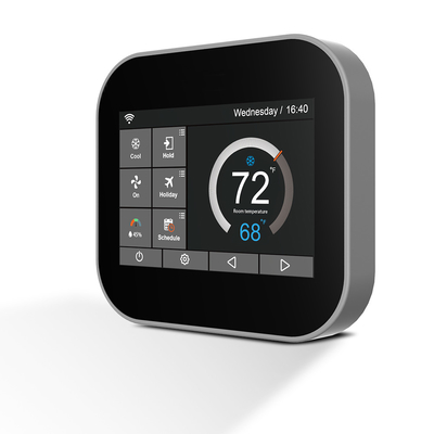 Écran capacitif intelligent Thermostat domestique sans fil