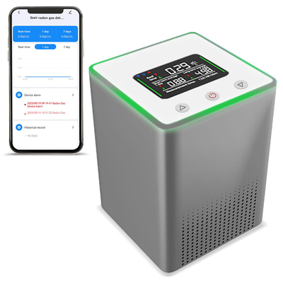 Good price 2.4GHz Wi-Fi détecteur de radon intelligent pour les alertes d'applications domestiques en ligne