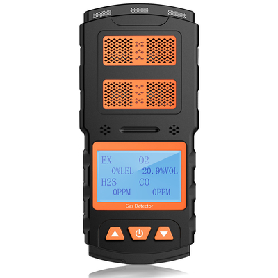 Good price Moniteur à détecteur multigas portable à l'épreuve de la poussière pour LEL Oxygène H2S CO Monoxyde de carbone en ligne