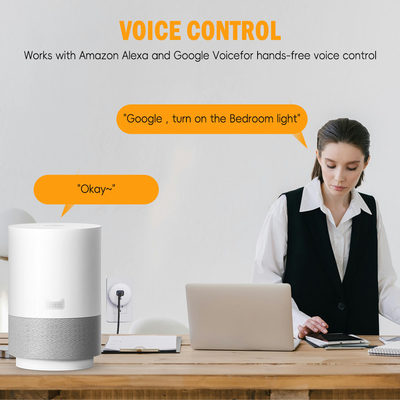 Good price Home sans fil WIFI Smart Socket Plug Pour Alexa 5 GHz 240V 1800W en ligne