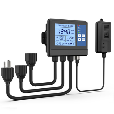 Température de plantation de serre régulateur de CO2 régulateurs ventilateur programmable