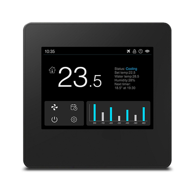Thermostat de chauffage central intelligent sans fil de 120 V