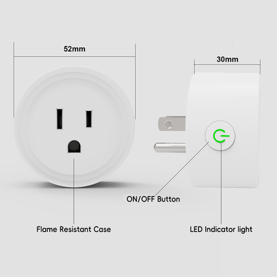 Good price Maison de l'école Alexa Google Wifi Smart Plug 220v 300g Blanc équipé en ligne