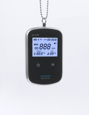 Alarme de détecteur de dioxyde de carbone portatif de voyage léger pour le suivi du RH CO