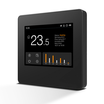 Thermostats wifi pour la maison personnalisés de 3,2 pouces écran tactile LCD capacitif