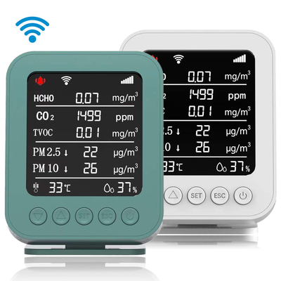 Good price Le détecteur de la qualité de l'air connecté LoRa HCHO 5V 2A 85dB en ligne