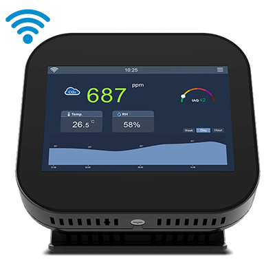 Good price Sensor de la qualité de l'air à deux canaux, moniteur intelligent de la qualité de l'air intérieur en ligne
