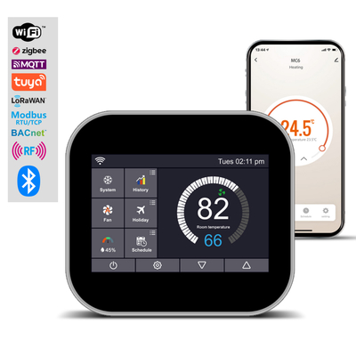 Certifié CE/FCC Tuya Smart WiFi Thermostat Contrôleur programmable sans fil pour les systèmes de chauffage au sol HVAC