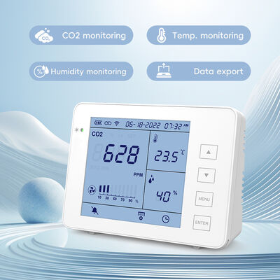 Un bon prix. Détecteur de CO2 rechargeable – Capteur NDIR intérieur pour une surveillance précise de l'air en ligne