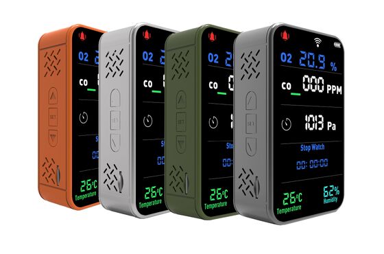 Un bon prix. PT09 Testeur de la qualité de l'air IoT: Synchronisation sans fil des données pour l'O2, le CO et la pression en ligne