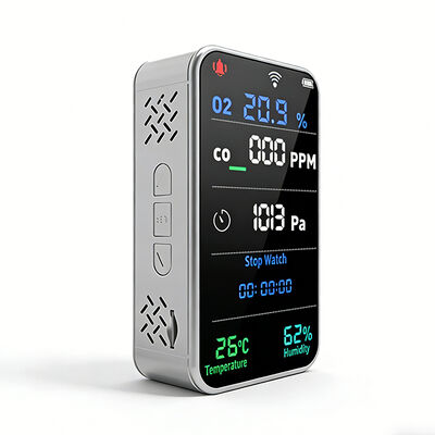 Un bon prix. Détecteur de gaz 7 en 1 Moniteur sans fil d'O2 et de CO 3000mAh Alertes de nuage de batterie IP67 Grade industriel en gros en ligne