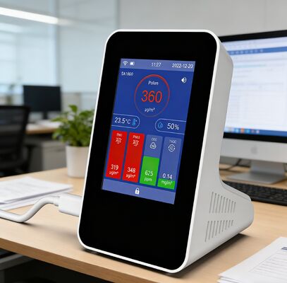 Un bon prix. Moniteur de qualité de l'air WiFi Bluetooth 1800 - Détecteur multi-gaz 7-en-1 avec écran tactile couleur 3,5 pouces en ligne