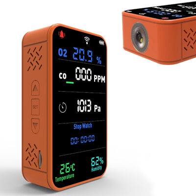 Un bon prix. Vente en gros du moniteur de qualité de l'air Smart WiFi PT09 - affichage en temps réel du détecteur de CO/O2/temp/humidité/baromètre/altitude en ligne