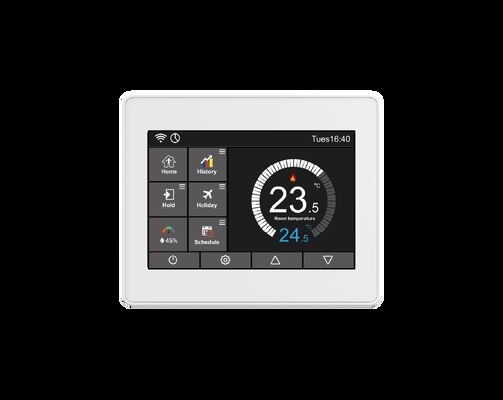 Un bon prix. Thermostat à écran tactile WiFi intelligent à distance 2,4 GHz pour la chaleur radiante en ligne